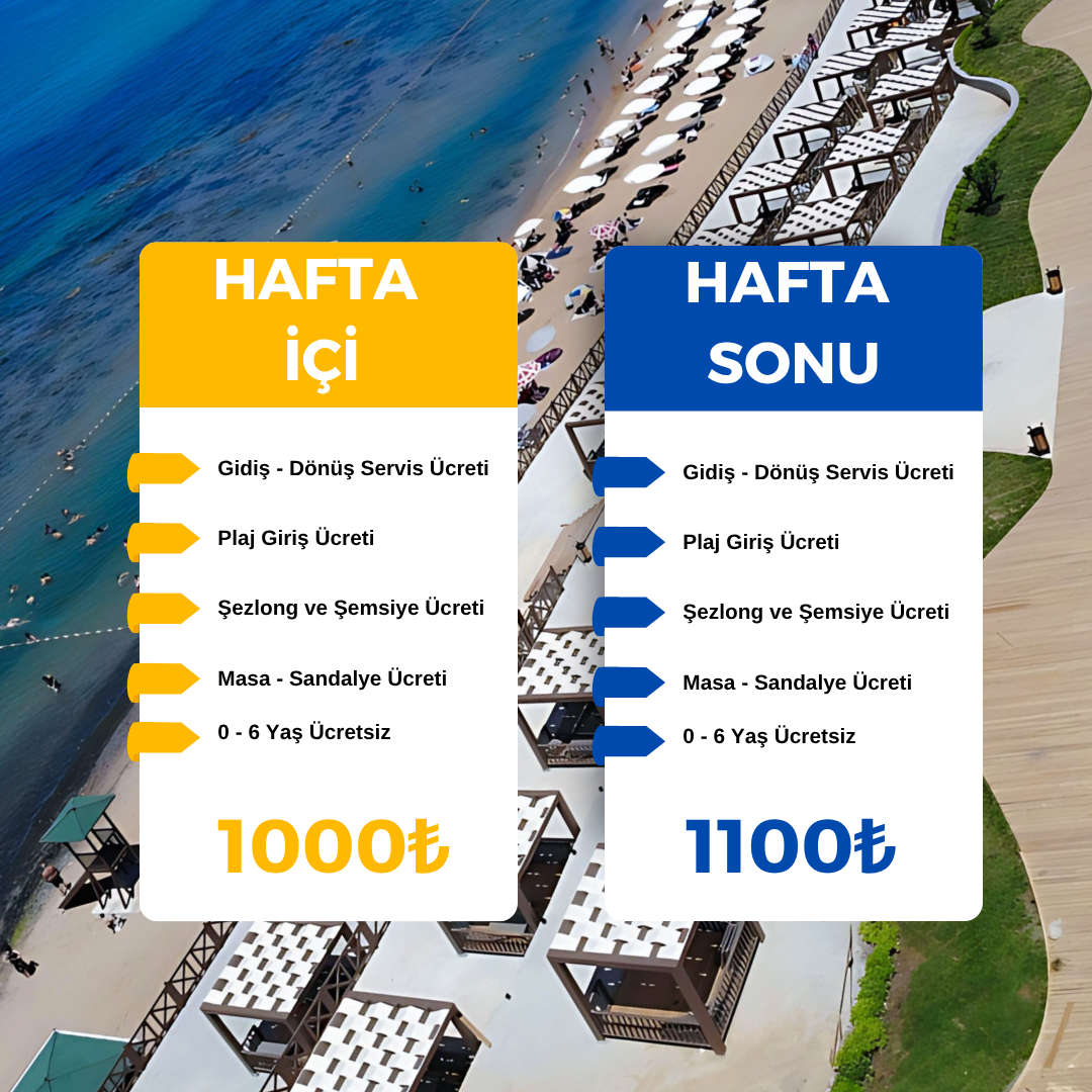 Sarıyer Altınkum Kadınlar Plajı Taşımacılığı